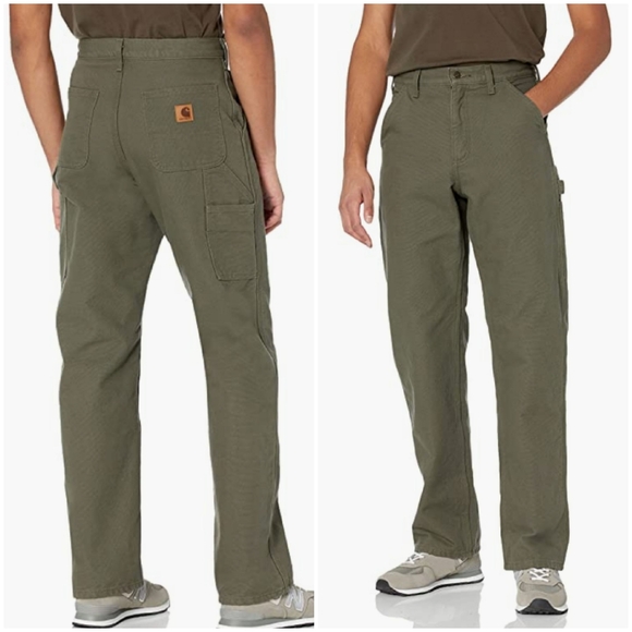 carhartt double knee moss